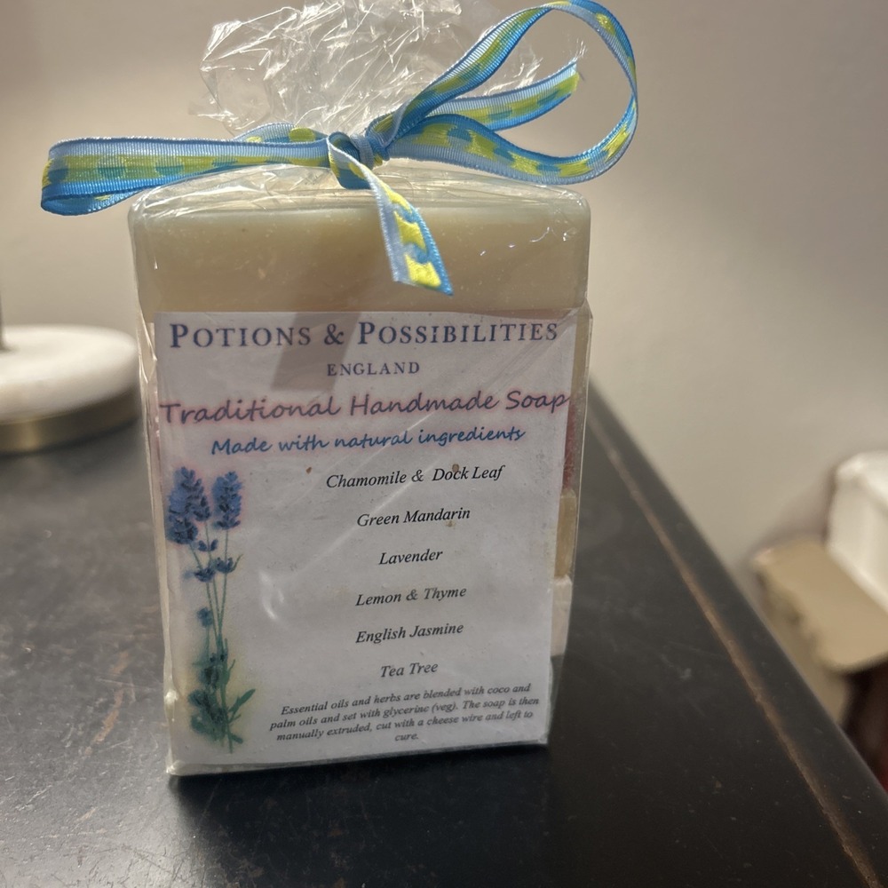 Potions And Possibilities England Handmade Soap- 6 80g Bars
